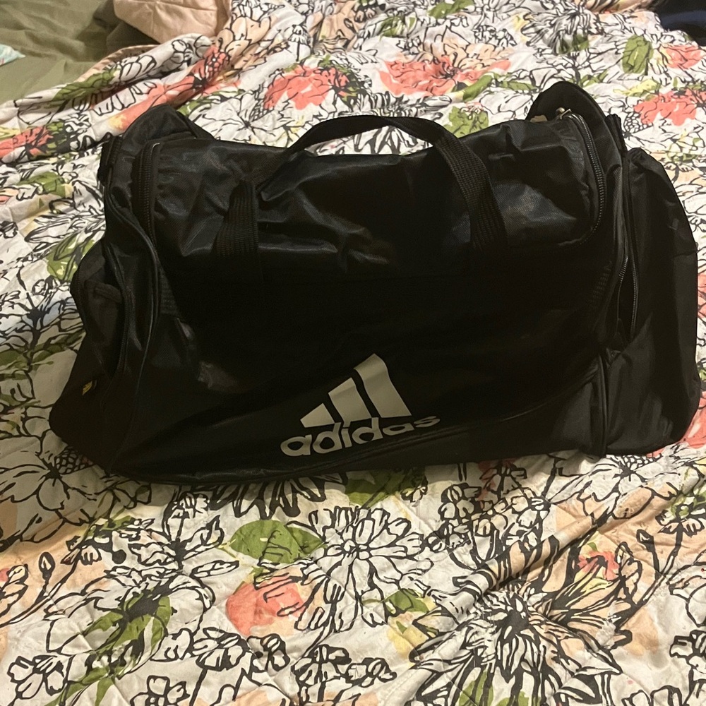 Adidas Black Duffel Bag